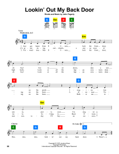 Lookin' Out My Back Door von Creedence Clearwater Revival (Download) 