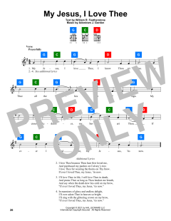 My Jesus, I Love Thee von William R. Featherstone (Download) 