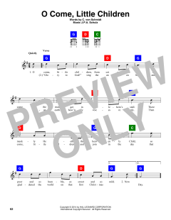O Come, Little Children von J.P.A. Schulz (Download) 