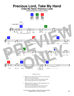 Precious Lord, Take My Hand von Thomas A. Dorsey (Download) 