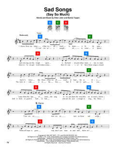 Sad Songs von Elton John (Download) 