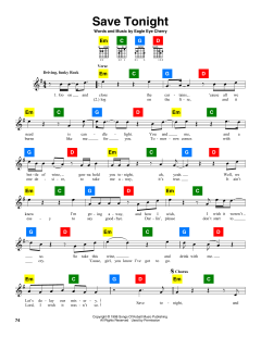 Save Tonight von Eagle Eye Cherry (Download) 