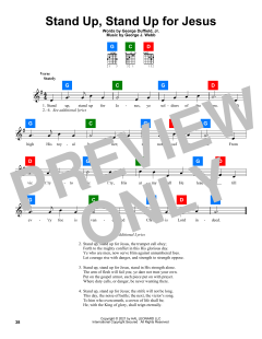 Stand Up, Stand Up For Jesus von George J. Webb (Download) 