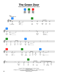 The Green Door von Jim Lowe (Download) 