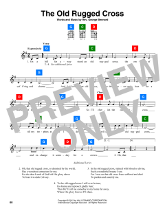 The Old Rugged Cross von Rev. George Bennard (Download) 