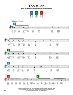 Too Much von Elvis Presley (Download) 