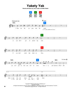 Yakety Yak von Jerry Leiber (Download) 