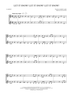 Let It Snow! Let It Snow! Let It Snow! von Jule Styne (Download) 