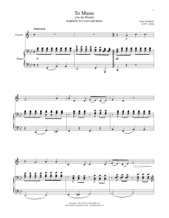 An Die Musik von Franz Schubert (Download) 