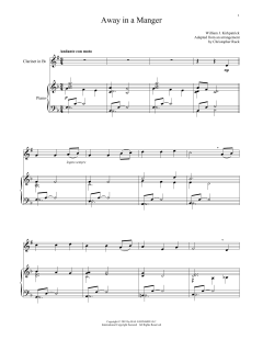 Away In A Manger von William J. Kirkpatrick (Download) 