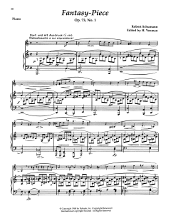 Fantasy-Piece, Op. 73, No. 1 (Download) 