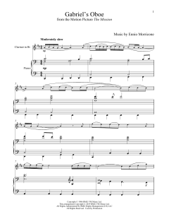 Gabriel's Oboe (Download) 