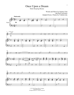 Once Upon A Dream von Sammy Fain (Download) 