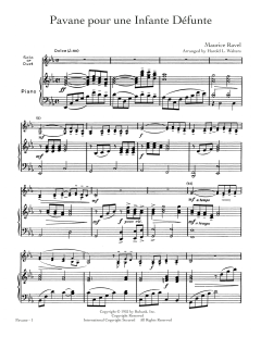 Pavane pour une Infante Defunte von Maurice Ravel (Download) 