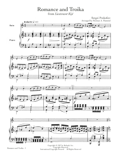 Romance And Troika von Sergei Prokofjew (Download) 
