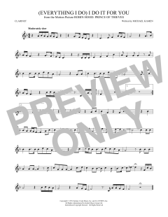 (Everything I Do) I Do It For You von Bryan Adams (Download) 