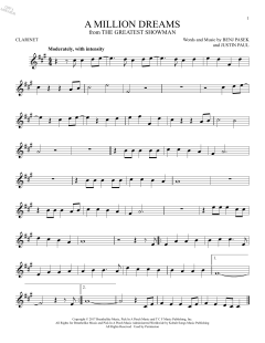 A Million Dreams von Benj Pasek (Download) 