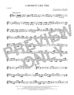 A Moment Like This von Kelly Clarkson (Download) 