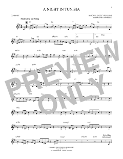 A Night In Tunisia von Dizzy Gillespie (Download) 