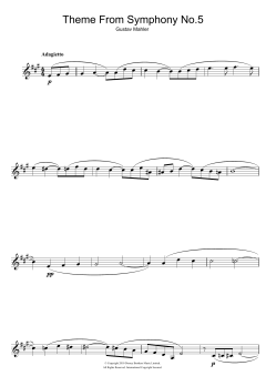 Adagietto von Gustav Mahler (Download) 