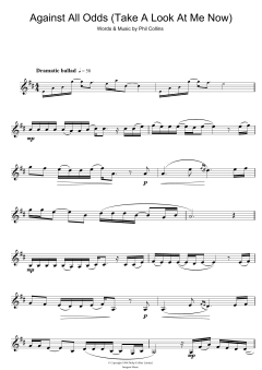 Against All Odds von Phil Collins (Download) 