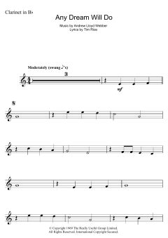 Any Dream Will Do von Andrew Lloyd Webber (Download) 