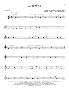 As It Was von Harry Styles (Download) 