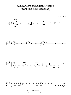 Autumn von Antonio Vivaldi (Download) 