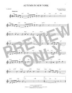 Autumn In New York von Bud Powell (Download) 