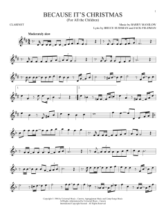 Because It's Christmas von Barry Manilow (Download) 