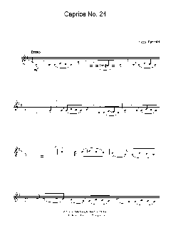 Caprice No. 24 von Niccolò Paganini (Download) 