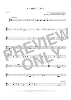 Chasing Cars von Snow Patrol (Download) 