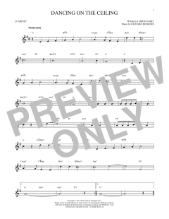 Dancing On The Ceiling von Richard Rodgers (Download) 