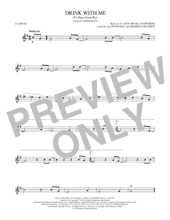 Drink With Me von Alain Boublil (Download) 