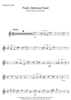 Food, Glorious Food von Lionel Bart (Download) 