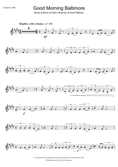 Good Morning Baltimore von Marc Shaiman (Download) 
