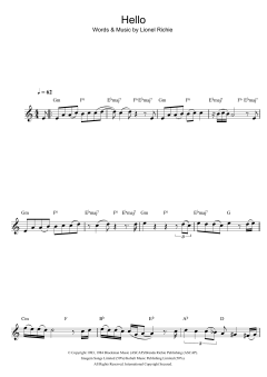 Hello von Lionel Richie (Download) 