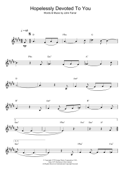 Hopelessly Devoted To You von Olivia Newton-John (Download) 