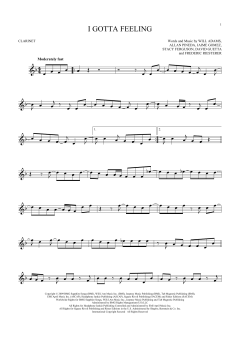 I Gotta Feeling von Will Adams (Download) 