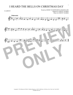 I Heard The Bells On Christmas Day von Johnny Marks (Download) 