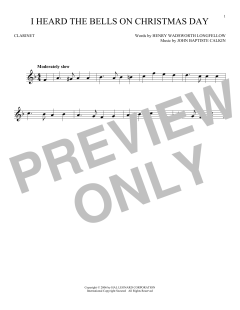 I Heard The Bells On Christmas Day von Henry Wadsworth Longfellow (Download) 