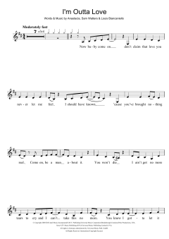 I'm Outta Love von Anastacia (Download) 