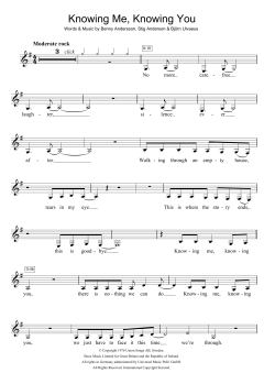 Knowing Me, Knowing You von ABBA (Download) 