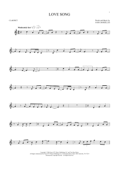 Love Song von Sara Bareilles (Download) 