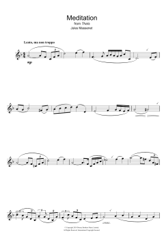 Meditation von Jules Massenet (Download) 
