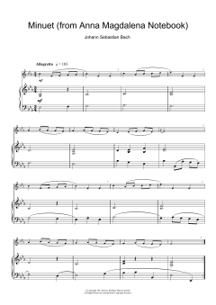 Minuet in G Major (Download) 