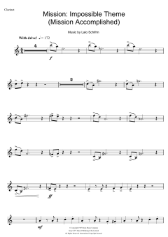 Mission: Impossible Theme von Lalo Schifrin (Download) 