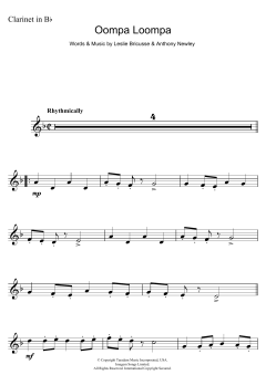 Oompa Loompa von Leslie Bricusse (Download) 