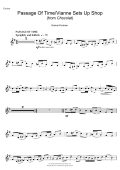 Passage Of Time/Vianne Sets Up Shop von Rachel Portman (Download) 