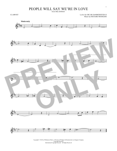 People Will Say We're In Love von Richard Rodgers (Download) 